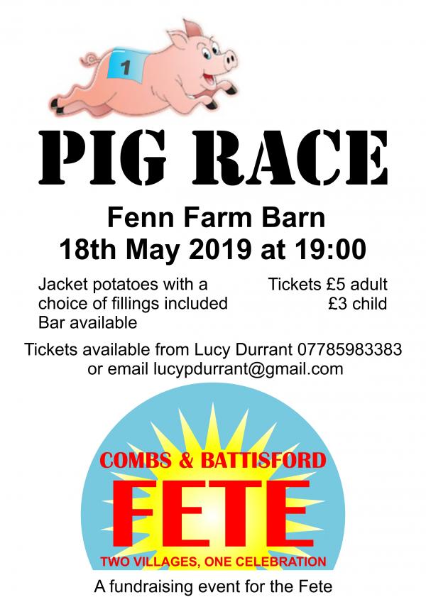 2019 Pig Race Fete Poster2.01